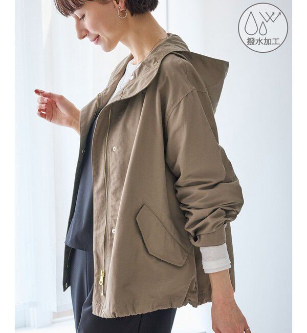 Rope&rsquo;Picnic「ベーシックマウンテンパーカー スプリングコート/撥水」|その他|ブラウン(20)