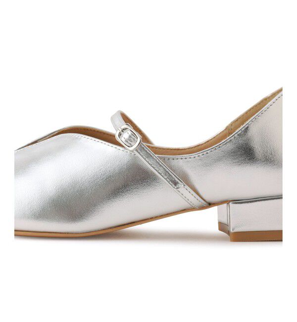 ROPE PICNIC PASSAGE「スクエアトゥローヒールストラップシューズ」|パンプス|