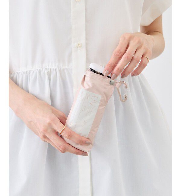 ROPE PICNIC PASSAGE「【Wpc.】遮光エアリアルタイニー折りたたみ傘/晴雨兼用・UVカット」|傘|