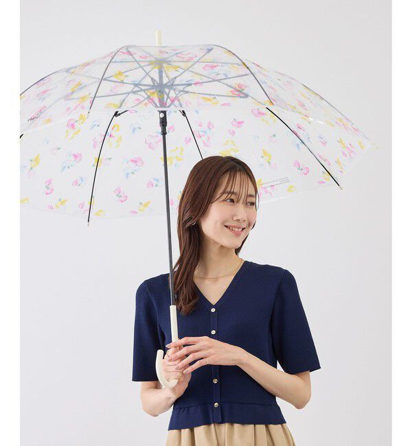 ROPE PICNIC PASSAGE「【Wpc.】プラスティック耐風ビニール傘」|傘|メタリック系(98)