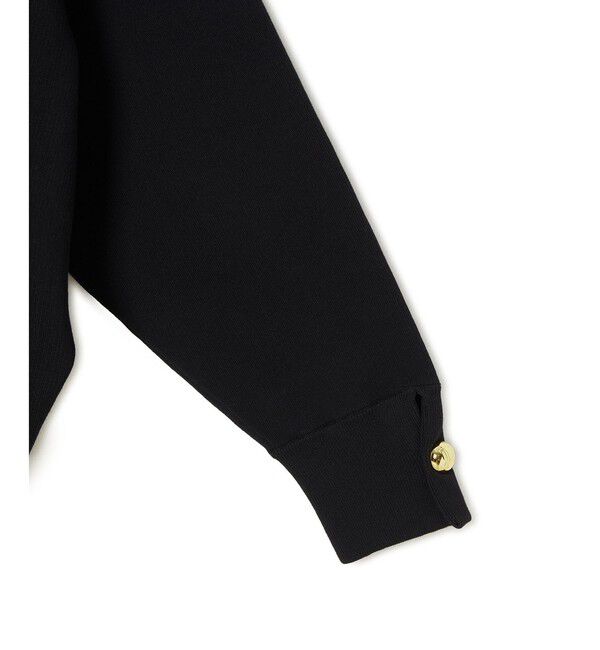 ADAM ET ROPE'「【サステナブル】ロゴボタンミドルカーディガン」|カーディガン|