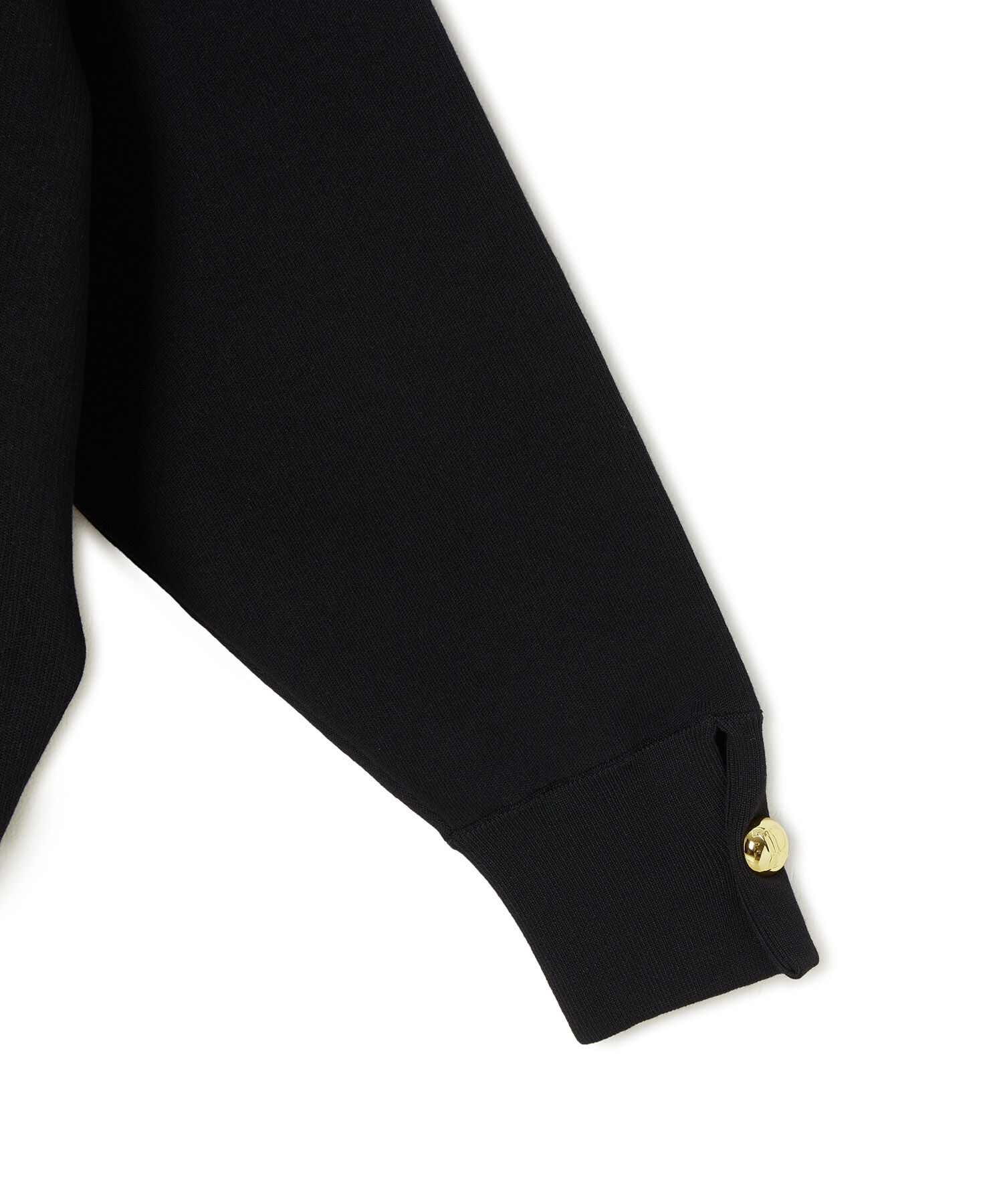 ADAM ET ROPE'「【サステナブル】ロゴボタンミドルカーディガン」|カーディガン|