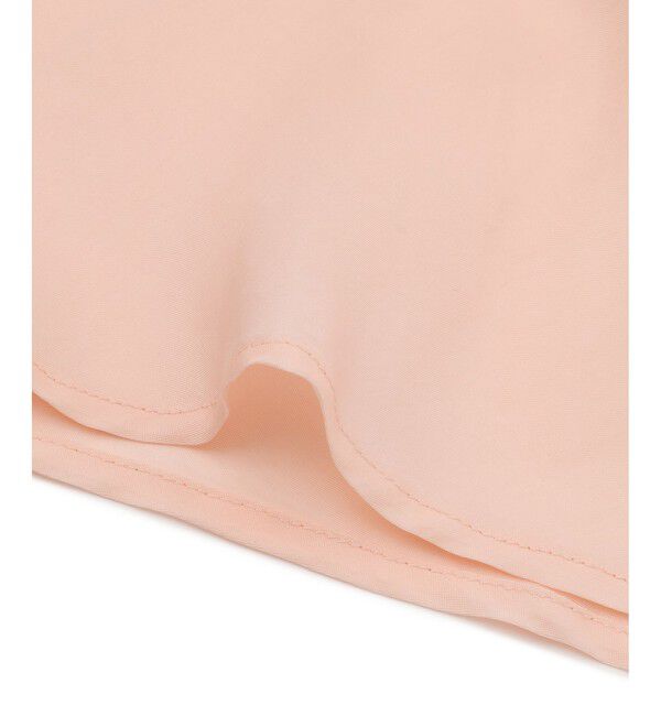 ADAM ET ROPE'「【EMOELLE】ウォッシャブルキュプラブラウス」|シャツ・ブラウス|