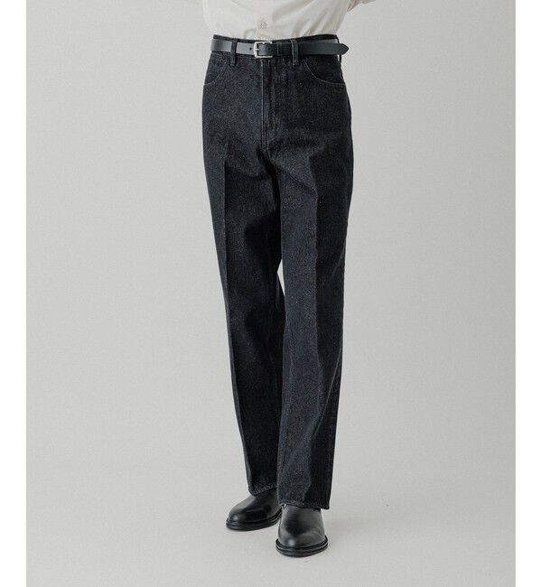 ADAM ET ROPE'「ストレート デニムスラックス」|デニム|