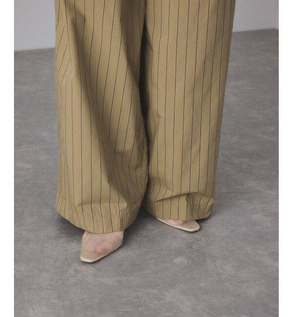 ADAM ET ROPE'「シャツスラックス」|スラックス|