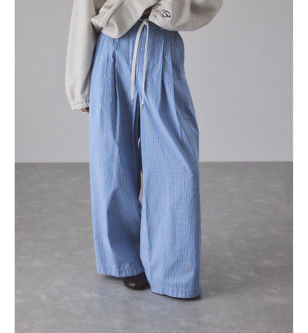 ADAM ET ROPE'「シャツスラックス」|スラックス|サックス(48)