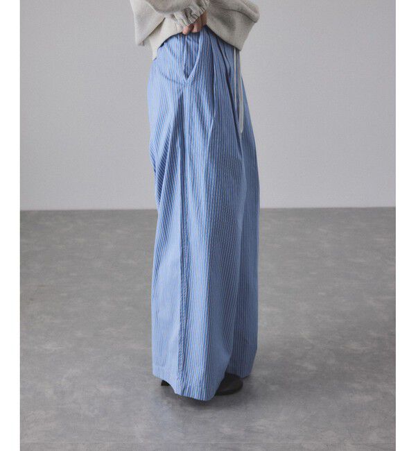 ADAM ET ROPE'「シャツスラックス」|スラックス|