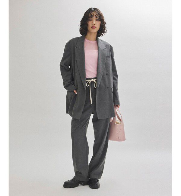 ADAM ET ROPE'「テンセルテレコリブロンT」|Tシャツ・カットソー|