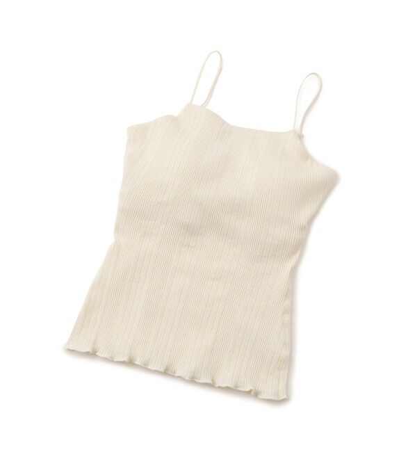 ADAM ET ROPE'「カップ付きキャミソール」|キャミソール|