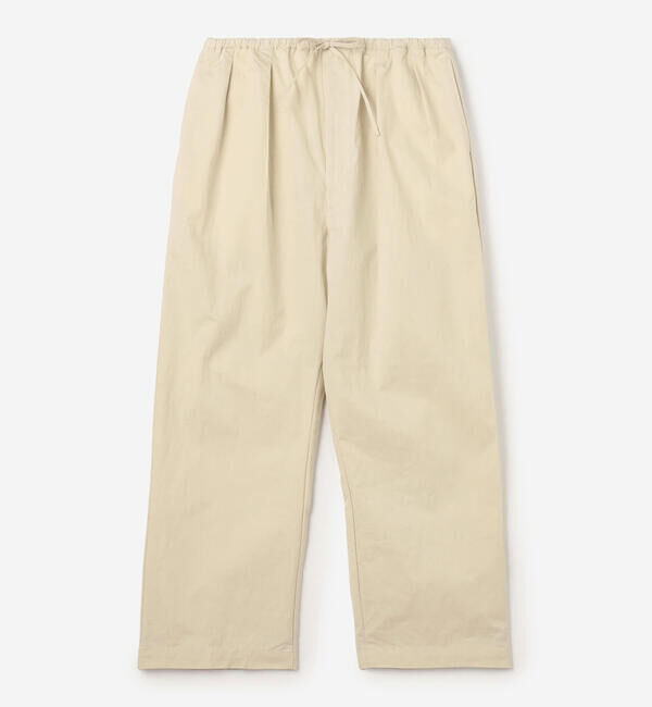 ORCIVAL「ORCIVAL | コットンナイロンツイル ワイドイージーパンツ MEN」|チノ|IVORY