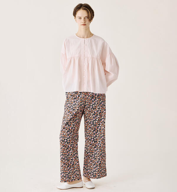 ORCIVAL「ORCIVAL | コットンポプリン ギャザー長袖シャツ WOMEN」|シャツ・ブラウス|