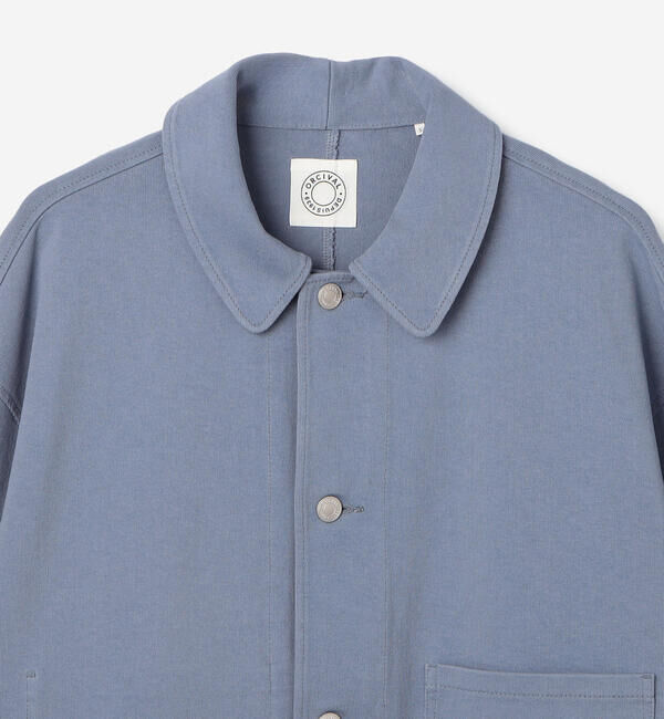 ORCIVAL「ORCIVAL | パラレルジャージー フレンチカバーオール MEN」|テーラードジャケット|