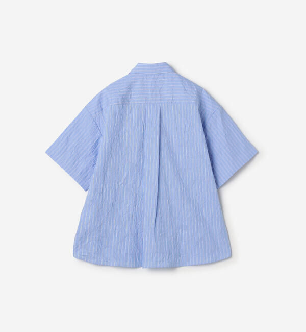  「nicholson & nicholson | ストライプ フリルシャツ WOMEN」|シャツ・ブラウス|