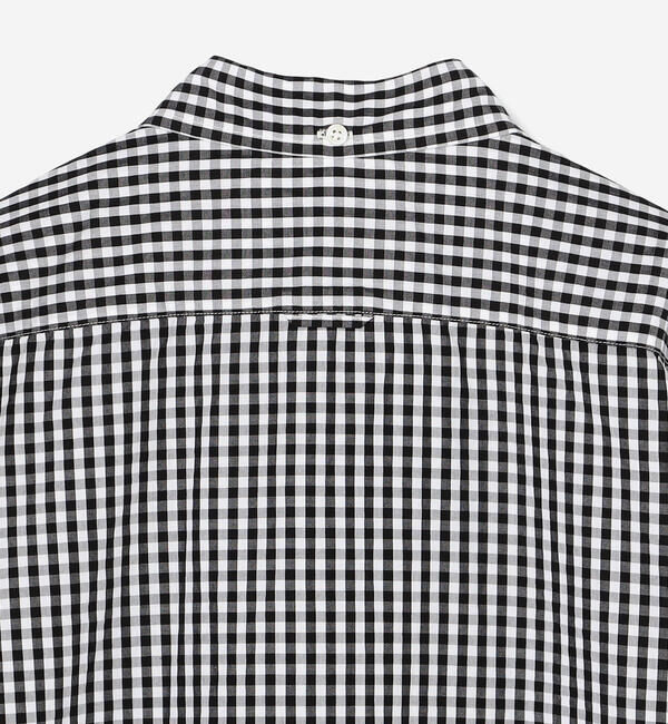 GYMPHLEX「Gymphlex | 長袖 ボタンダウンシャツ GINGHAM WOMEN」|シャツ・ブラウス|