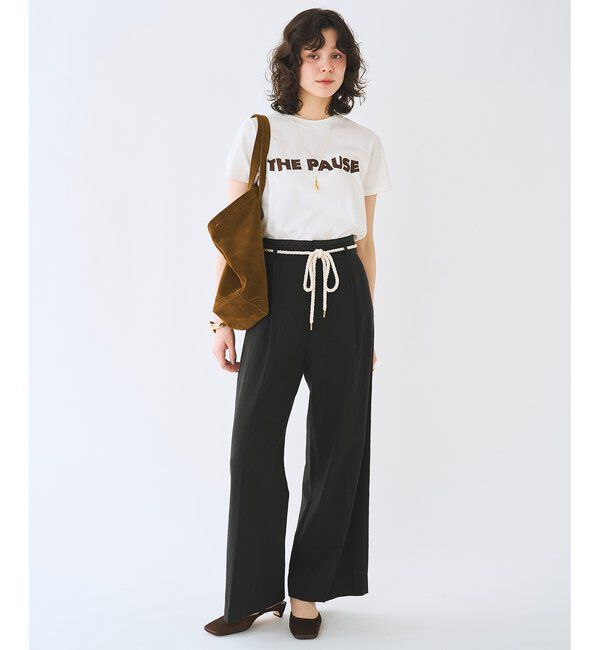 THE PAUSE「＜WEB限定カラーあり＞【THE PAUSE】THE PAUSE Tシャツ」|Tシャツ・カットソー|