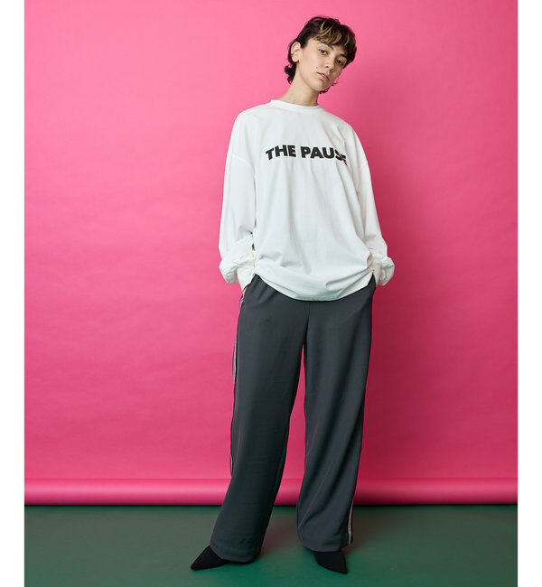 THE PAUSE「【THE PAUSE】THE PAUSEロングスリーブTシャツ」|Tシャツ・カットソー|