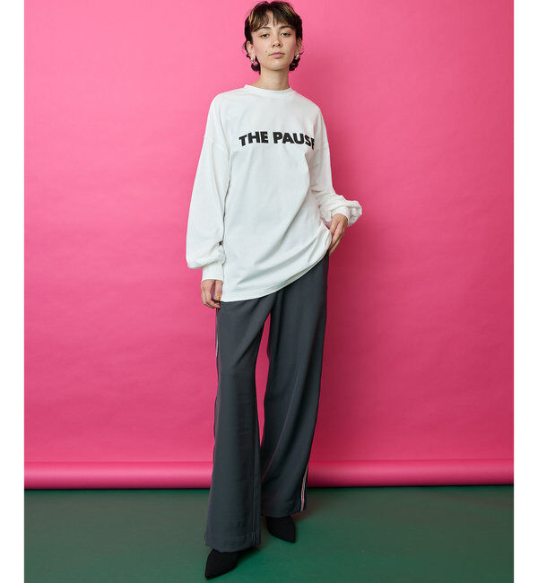 THE PAUSE「【THE PAUSE】THE PAUSEロングスリーブTシャツ」|Tシャツ・カットソー|