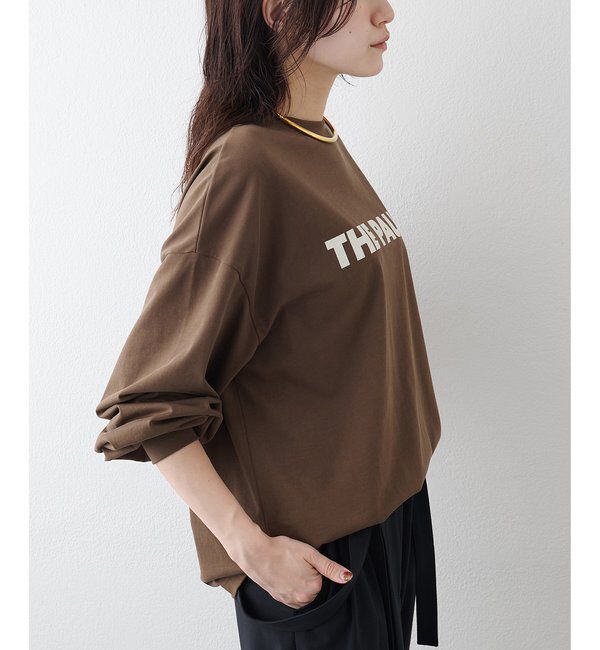 THE PAUSE「【THE PAUSE】THE PAUSEロングスリーブTシャツ」|Tシャツ・カットソー|
