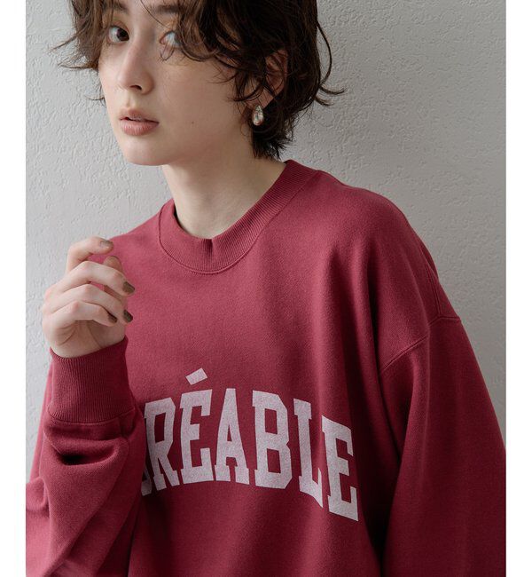 THE PAUSE「【THE PAUSE】ロゴスウェットプルオーバー」|Tシャツ・カットソー|