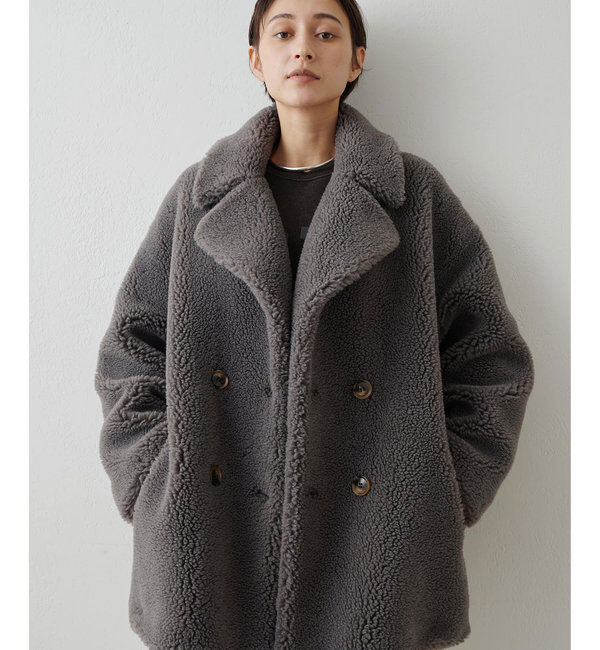 THE PAUSE「【THE PAUSE】ボアダブルコート」|その他|