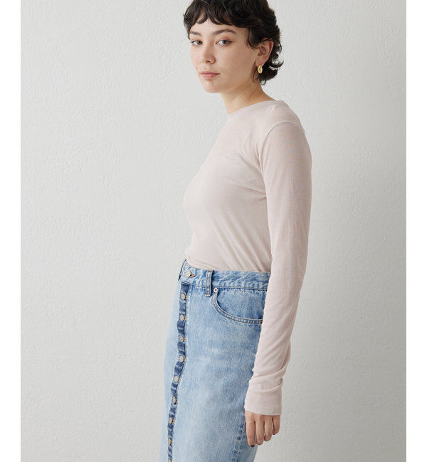  「シアーフライスクルーネックプルオーバー」|Tシャツ・カットソー|