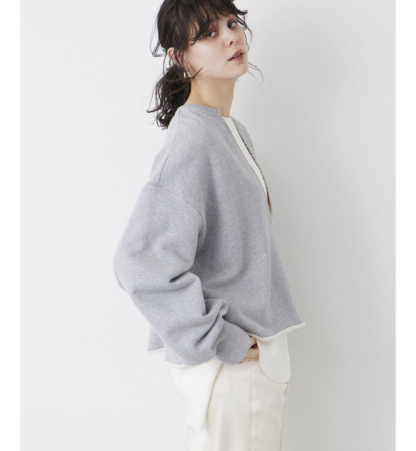  「スウェットVネックプルオーバー２」|Tシャツ・カットソー|