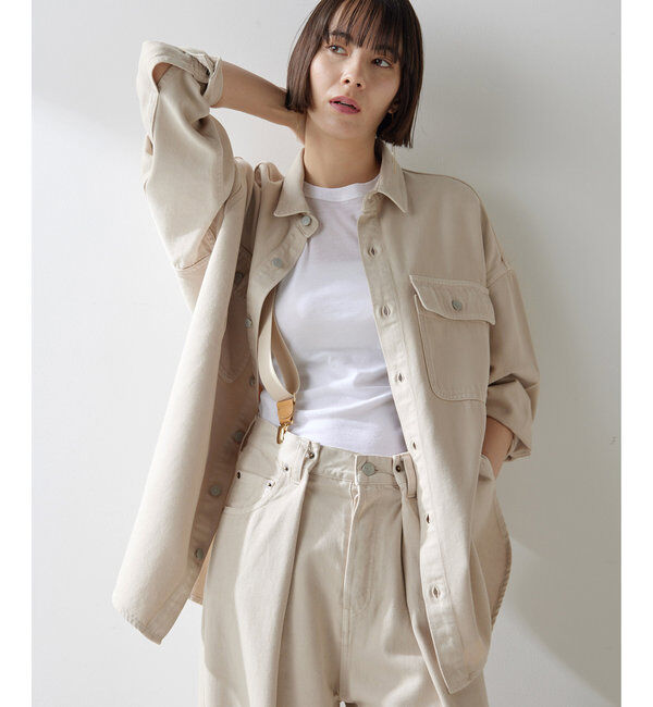  「ドロップデニムシャツ」|シャツ・ブラウス|