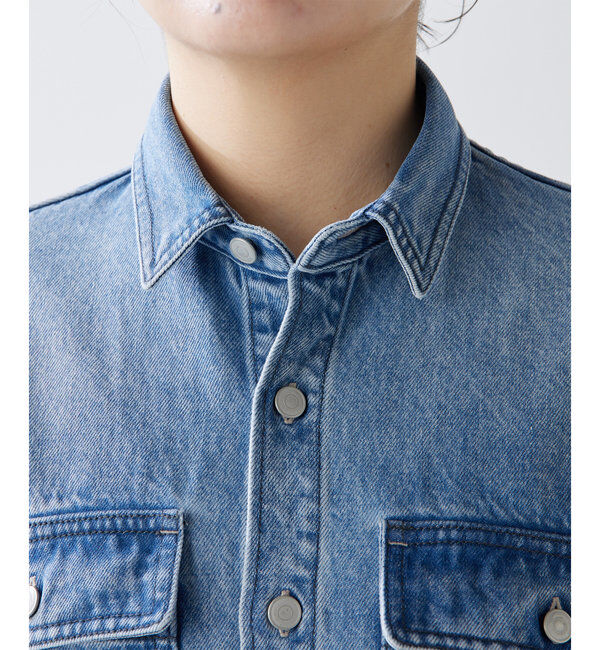  「ドロップデニムシャツ」|シャツ・ブラウス|