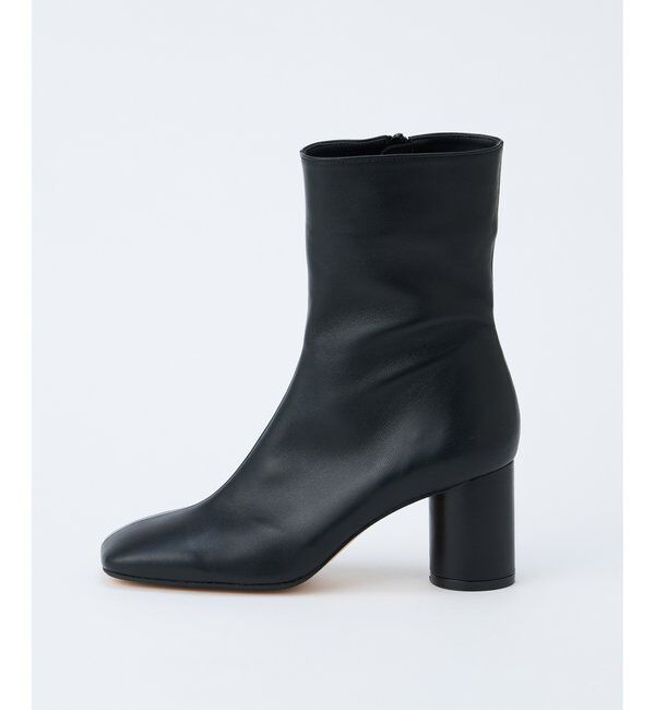 Hoaw.「【Hoaw.】スクエアショートブーツ」|ショートブーツ|