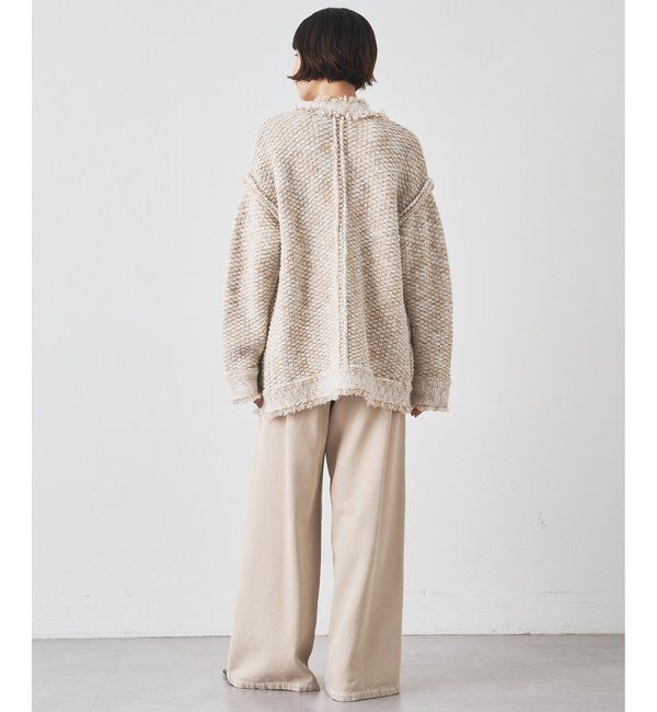  「ミックスヤーンニットツイードジャケット」|その他|