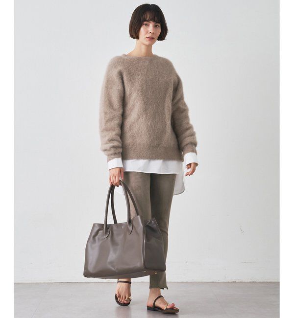  「ファークルーネックプルオーバー」|ニット・セーター|