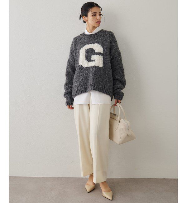  「サキソニーウールパンツ」|チノ|