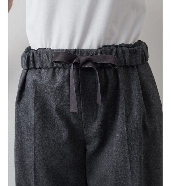  「サキソニーウールパンツ」|チノ|