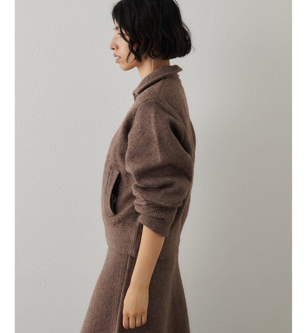  「ニットブルゾン」|ブルゾン・スタジャン|