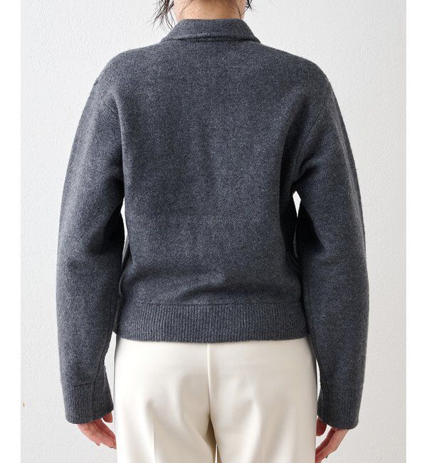  「ニットブルゾン」|ブルゾン・スタジャン|