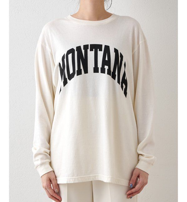  「MONTANAロングTシャツ」|Tシャツ・カットソー|