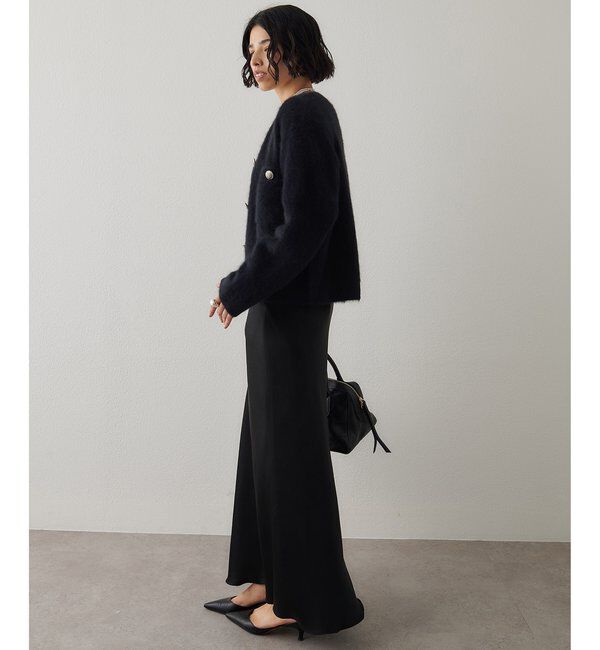  「サテンフレアスカート」|スカート|