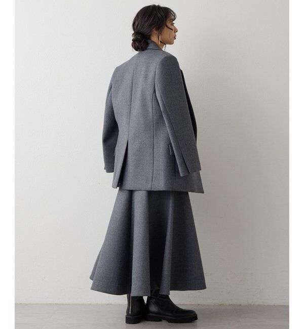  「ボンディングウールスカート」|スカート|