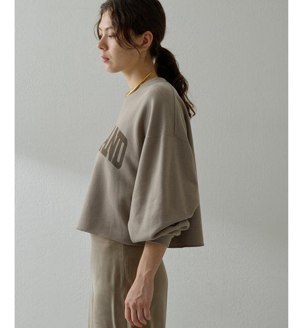  「裏毛ロゴプルオーバー」|Tシャツ・カットソー|