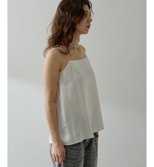  「サテンキャミソール」|シャツ・ブラウス|