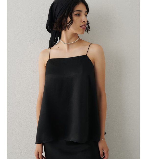  「サテンキャミソール」|シャツ・ブラウス|