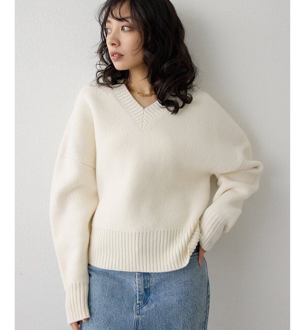  「シルエットニット」|ニット・セーター|