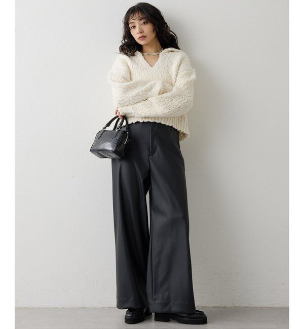  「ローゲージスキッパープルオーバー」|ニット・セーター|