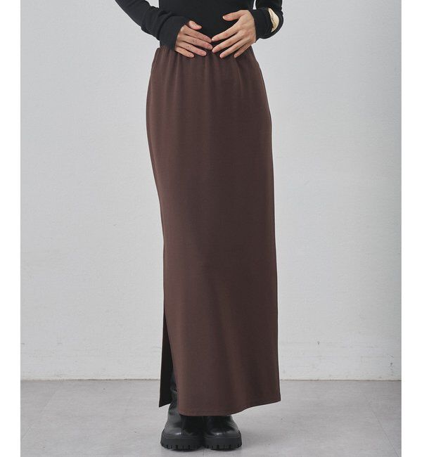  「ストレッチジャージスカート」|スカート|