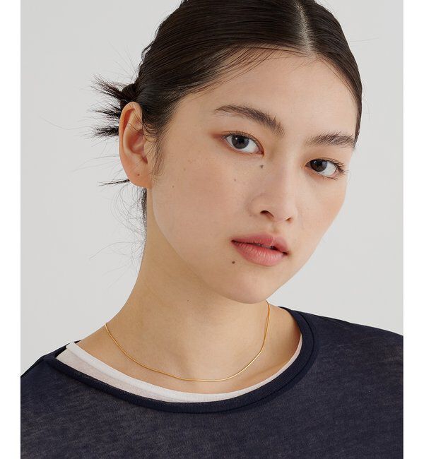 Hoaw.「【Hoaw.】ショートチェーンネックレス」|リング|