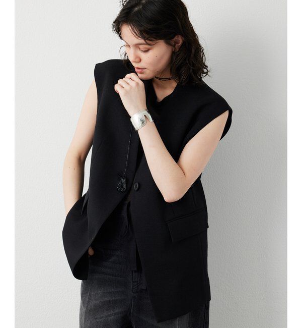  「リネンライクジレ」|ベスト・ジレ|