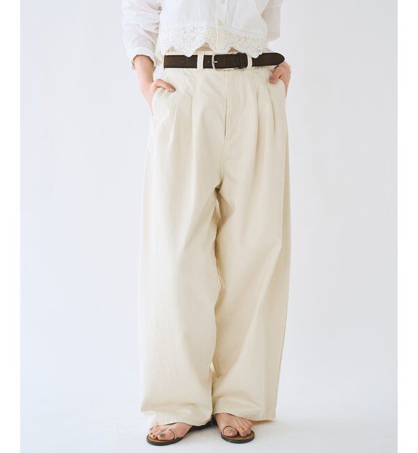  「タックチノパンツ」|チノ|