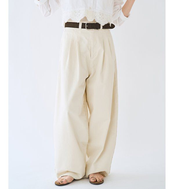  「タックチノパンツ」|チノ|