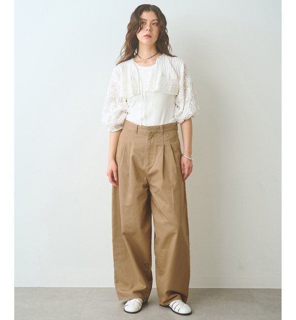  「タックチノパンツ」|チノ|