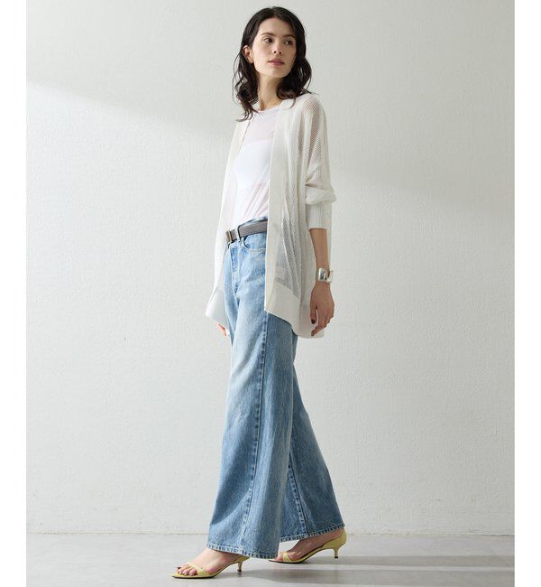  「メッシュニットカーディガン」|ニット・セーター|